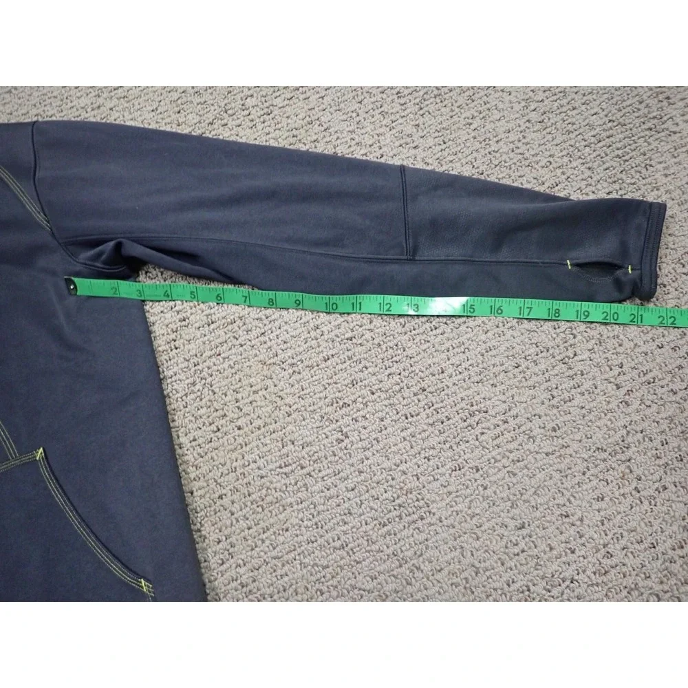 The North Face Hoodie Mens Medium Gray Excellent Mountain Athletics Full Zip